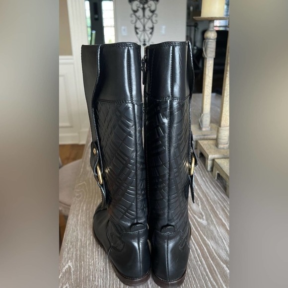 Burberry quilted riding boots size 6 - Picture 5 of 14